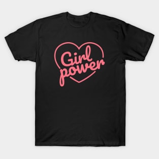 Girl Power Heart T-Shirt